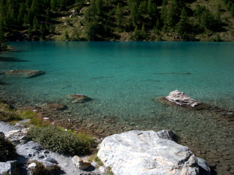 lago Bleu: l'azzurro del lago