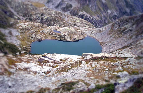 Punta Tre Vescovi (valle Cervo): laghi della val Sorba