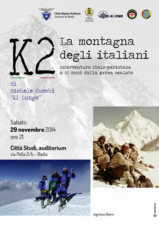 Biella, conferenza sul K2