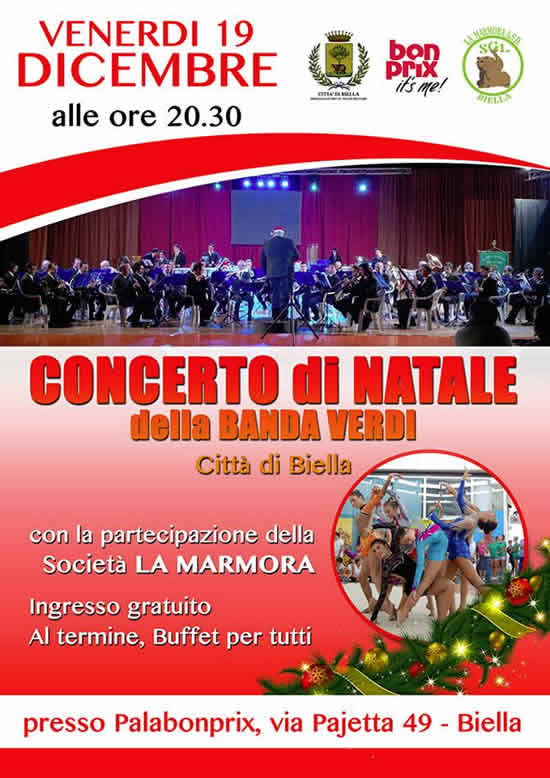 Biella, Concerto di Natale