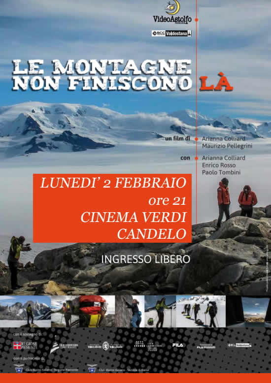 Candelo, proiezione film sulla montagna