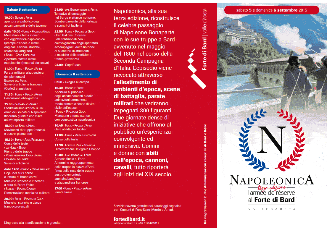 Napoleone al Forte di Bard