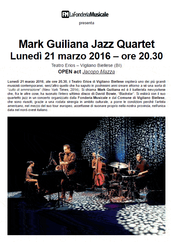 Vigliano, Giuliana Jazz Quartet