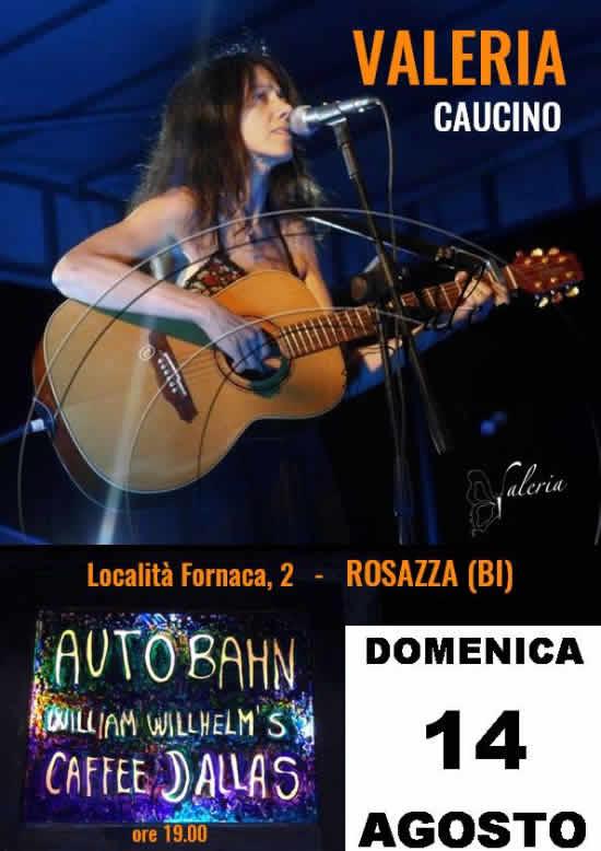 Rosazza. musica live con Valeria Caucino