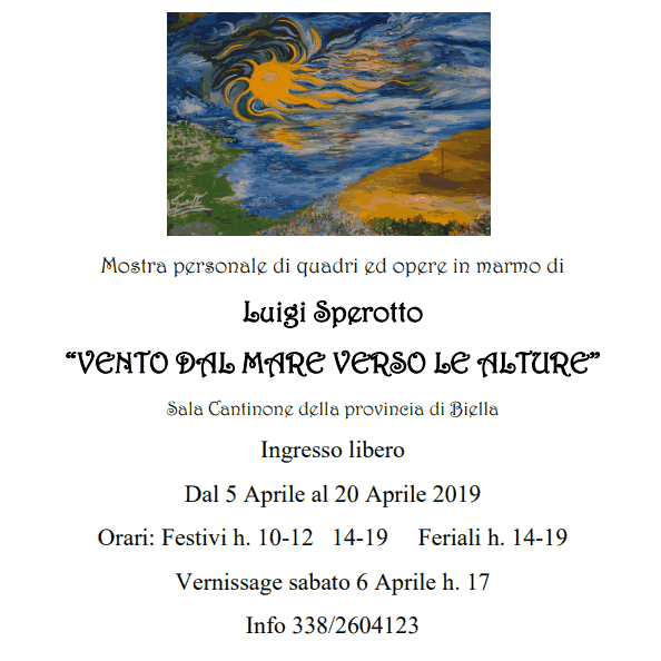Eventi Biella 8 - 14 apr 2019
