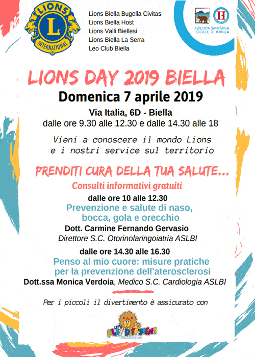 Eventi Biella 1 - 7 apr 2019