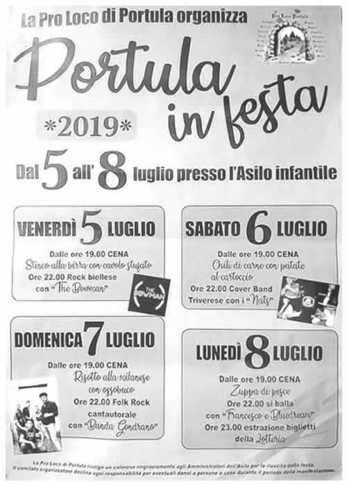 Eventi Biella 1 - 7 lug 2019