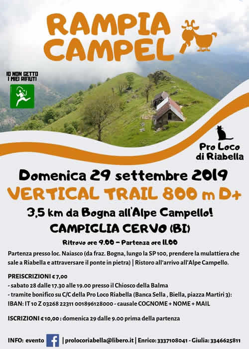 Eventi Biella 23 - 29 set 2019