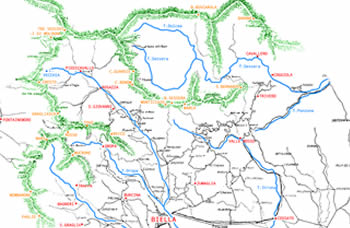 Cartina del territorio