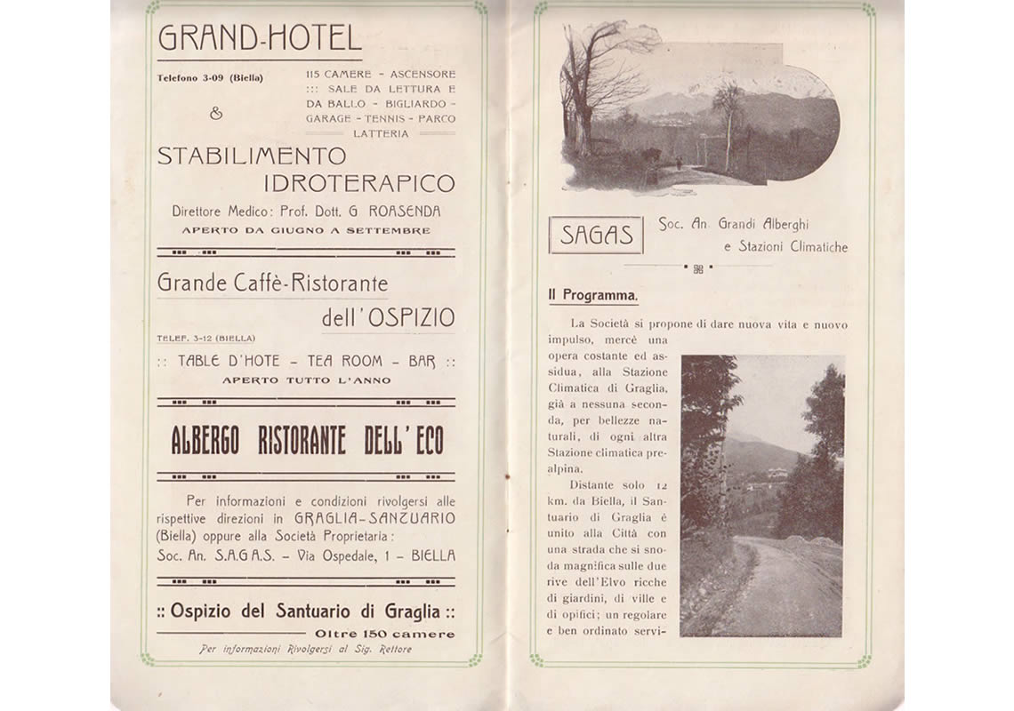 1922 - Graglia Bagni