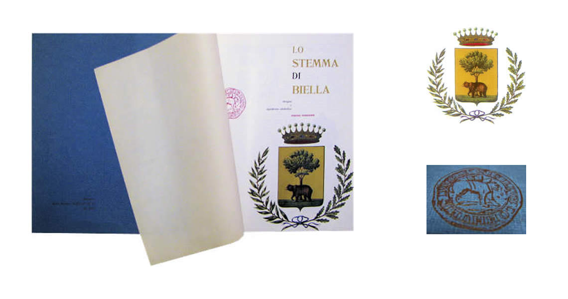 1967 Lo stemma di Biella