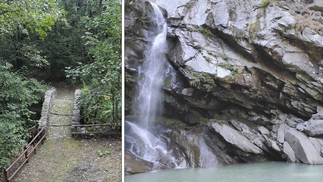 Fontainemore - La cascata del Bouro