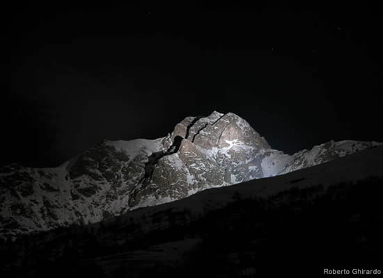 Illuminazione del Monte Mucrone 1