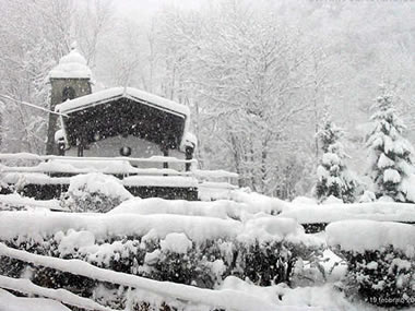 un'abbondante nevicata sul Biellese 8