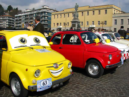 Biella, raduno Fiat 500 7