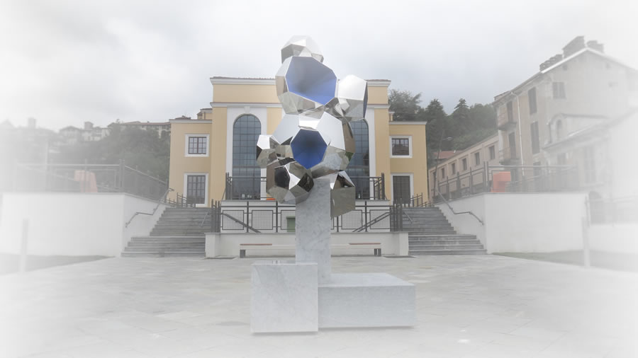 Aquamantio: una scultura per Piazza Curiel  1