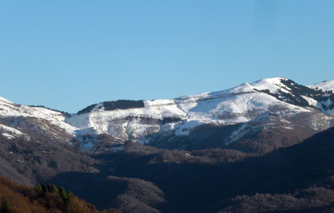 Biella - Oropa (Valle Oropa): Vista verso Bocchetto Sessera e Bielmonte
