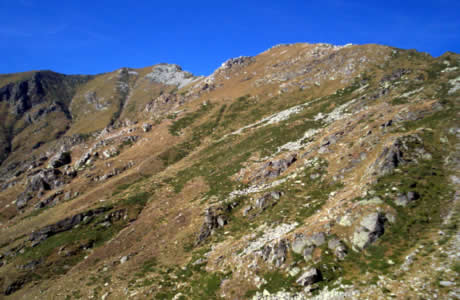 Bocchetta del Croso (Valle Cervo): colle della Ronda