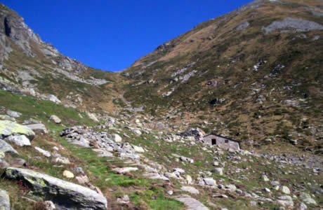Bocchetta del Croso (Valle Cervo): mulattiera 