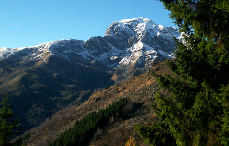 Colle della Colma - Monte Becco (Valle Oropa): vista sul Mucrone