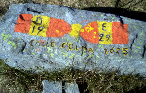 Colle della Colma - Monte Becco (Valle Oropa): L'incontro dei due sentieri al colle della Colma