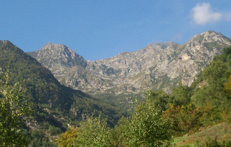 Colle della Gragliasca (Valle Cervo): Camino e punta Lej Long