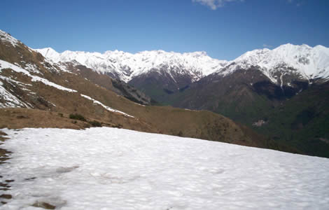 Monte Cucco - Oropa (Valle Oropa): verso il monte Rosa