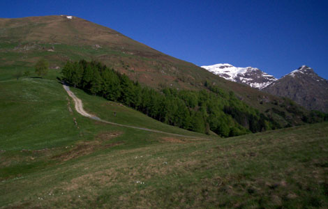 Lago della Mora (Valle Oropa): inizio dell'itinerario