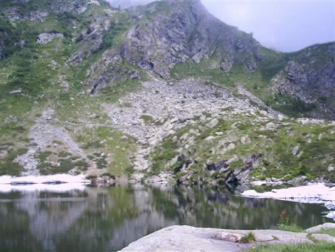 Lago della Vecchia (Valle Cervo): Il lago della Vecchia