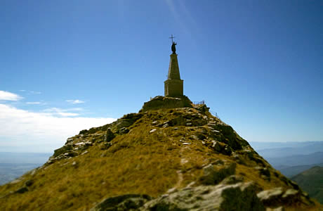 Colma del Mombarone (Valle Elvo): statua del Cristo Redentore