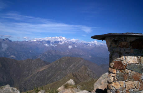 Monte Barone di Coggiola (Val Sessera): 
il monte Rosa 
