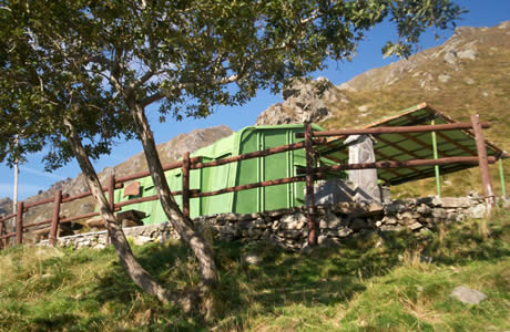 Monte Barone di Coggiola (Val Sessera): 
rifugio Barone