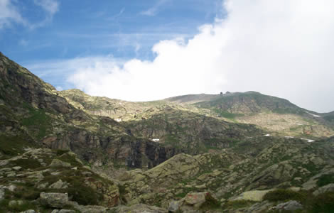 Monte Camino (Valle Oropa): vallone del Camino