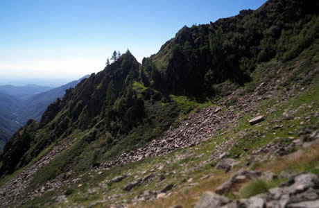 Lago Riazzale (valle Cervo): passo delle Capre