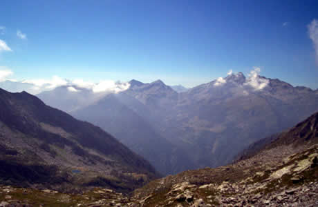 Colle Turrison o del Lupo (Valle Cervo): la valle di Gressoney